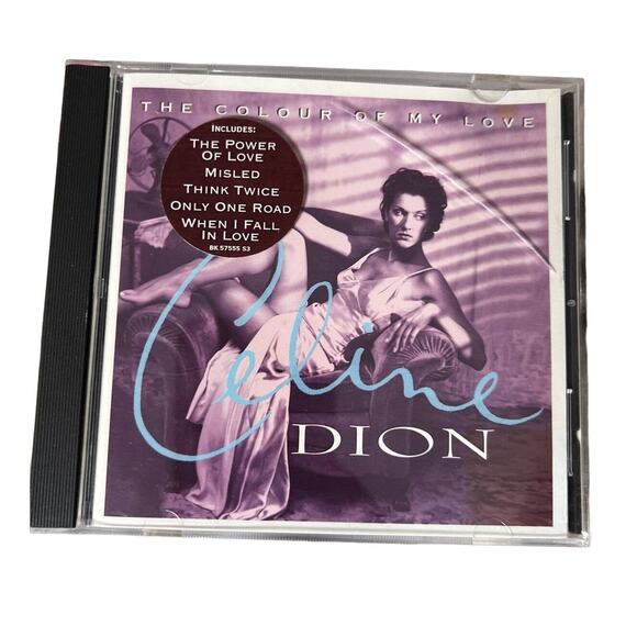 Celine Dion - The Colour of My Love (CD, 1993) Platinum‎ Pop Album - Picture 1 of 6